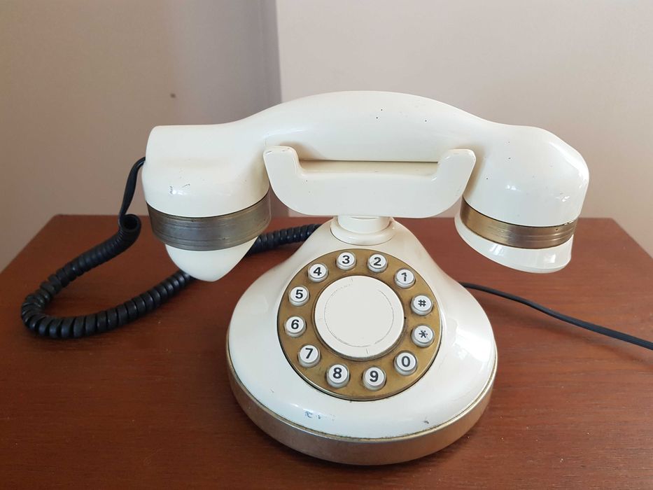 Vintage  telefon włoskiej firmy Telcer Telefonia