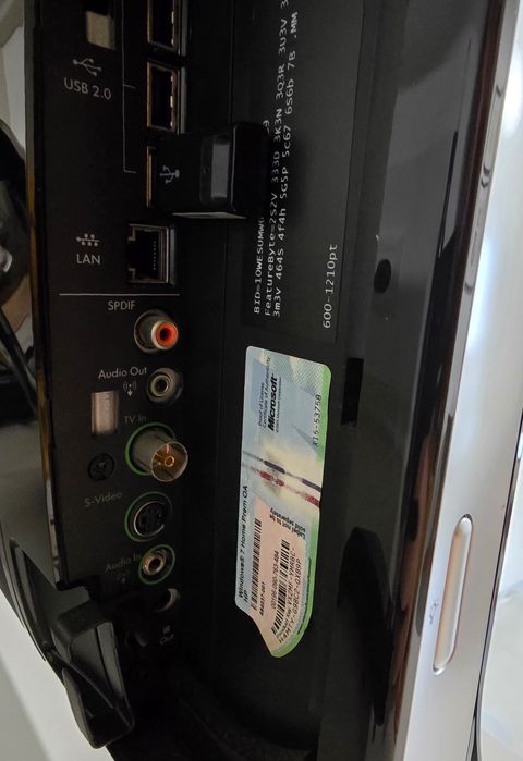 HP All-in-one Touchsmart 600 PC