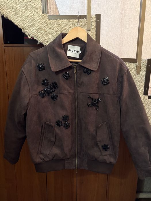 Куртка Бомбер Miu miu