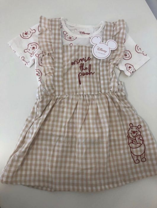 Conjunto vestido menina 12/18 meses