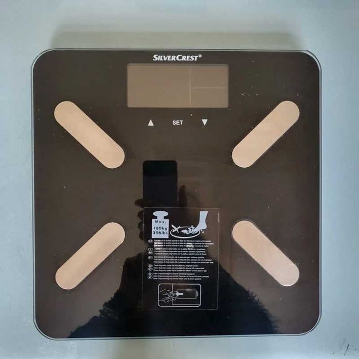 Balança de diagnóstico SilverCrest pilhas incluída