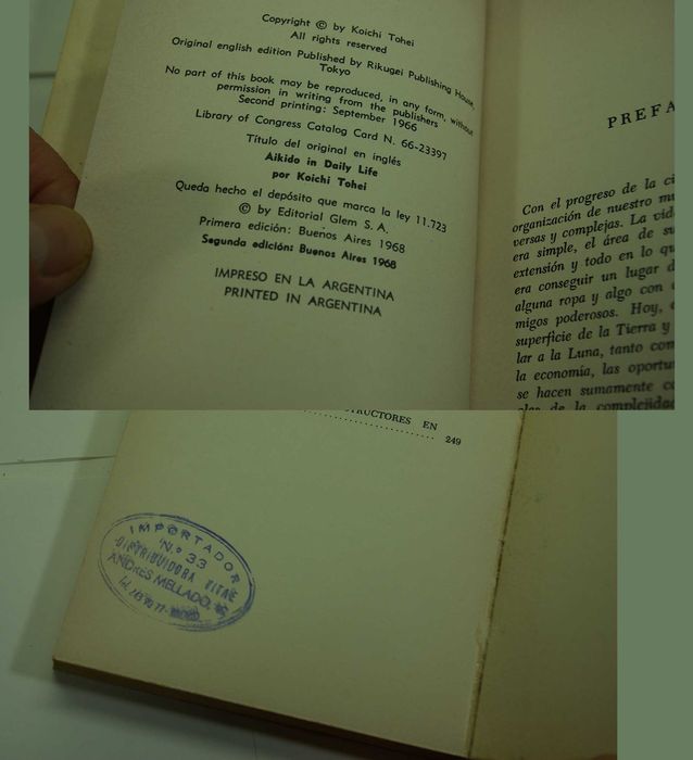 AIKIDO, Estudio Completo - Koichi Tohei - Ed. Glem Argentina 1968