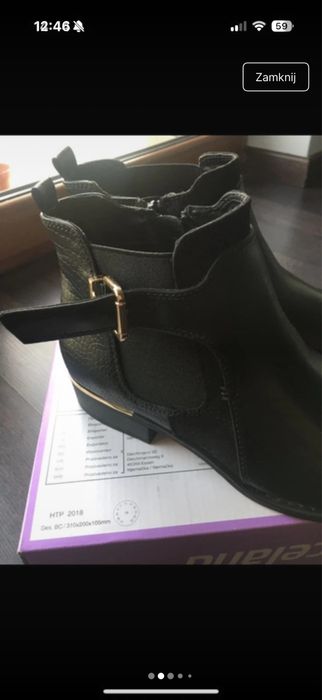 Graceland nowe botki r.38