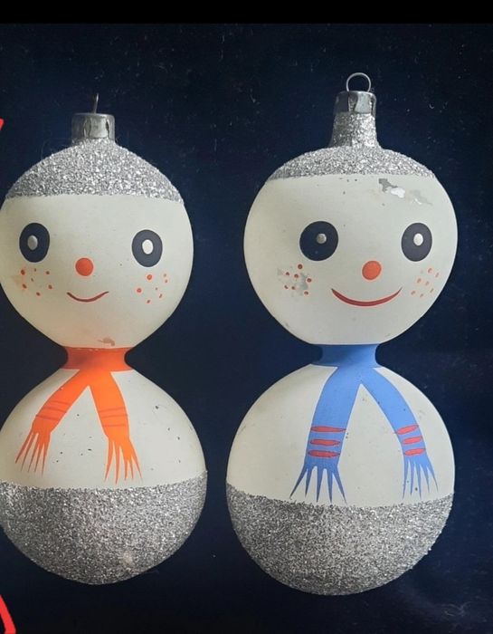 Bombka choinkowa z lat PRL