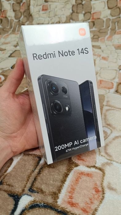 Смартфон Xiaomi Redmi Note 14S 8/128Gb Midnight Black Global