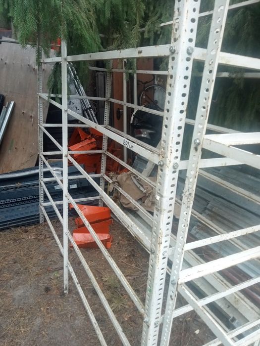 Regały do garażu,warsztatu,kontenera morskiego z półkami 2m wysokie