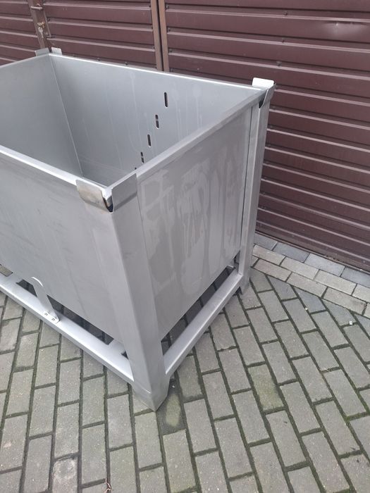 Pojemnik transportowy z stali nierdzewnej 304L