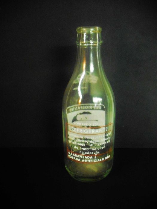 Garrafa antiga dos Refrigerantes Porto Sobreiro - Pirogravada
