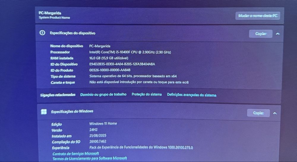 Desktop Gaming Impecável
