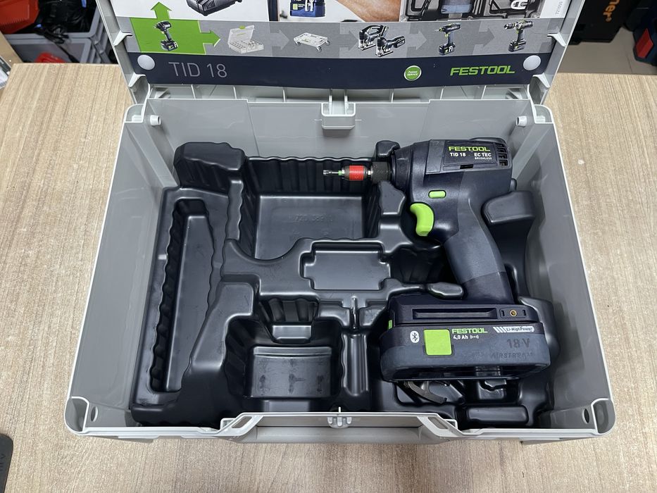 Festool TID 18 / акумуляторни імпакт Фестул