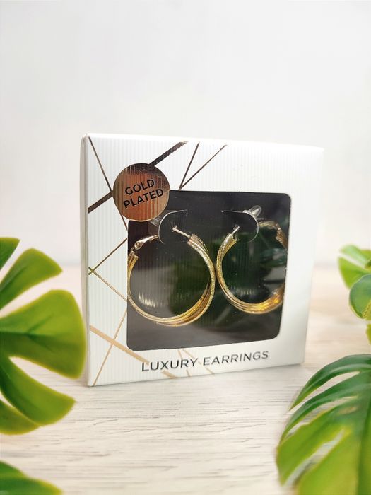Brincos luxuosos Gold Plated