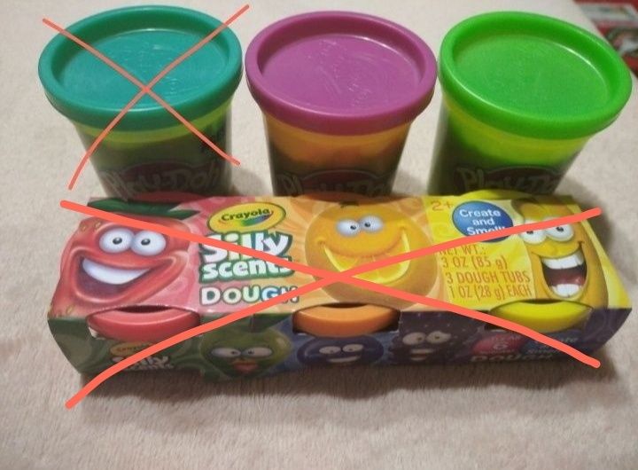 Пластилін Play-Doh і Crayola