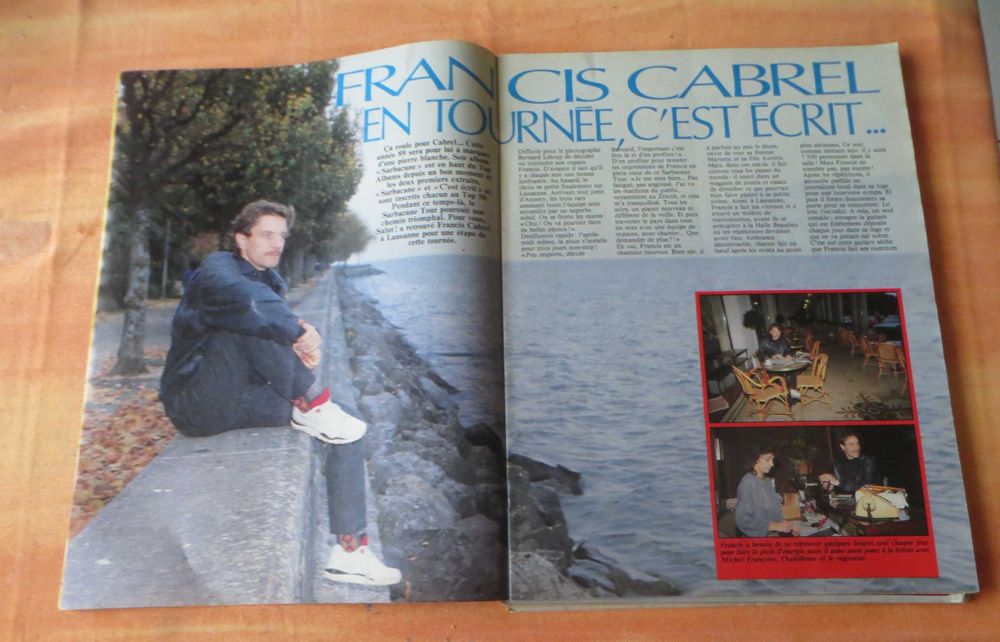 Revista Música  Salut Don Jonsom 1989 c/ posters Ken Wakl e Tonu Danza