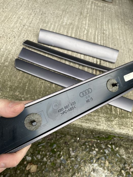 Декор накладки салона ауди комплект а6с5 audi вставки салона