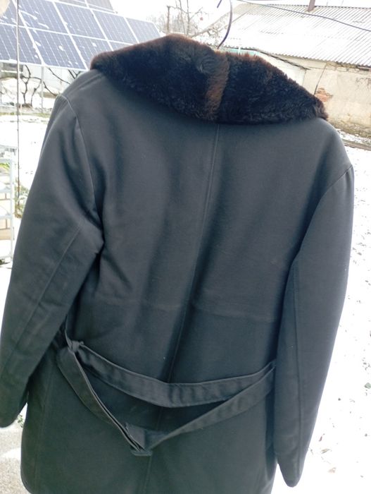Тулуп , овчина натуральна . стан нового