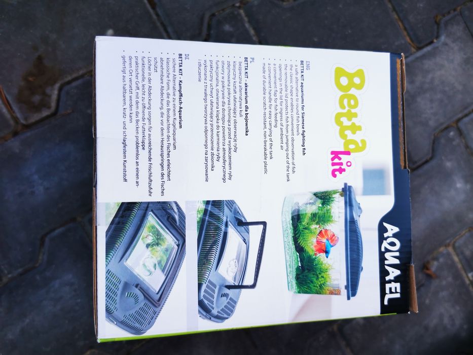 Nowe Betta Kit akwarium 3l