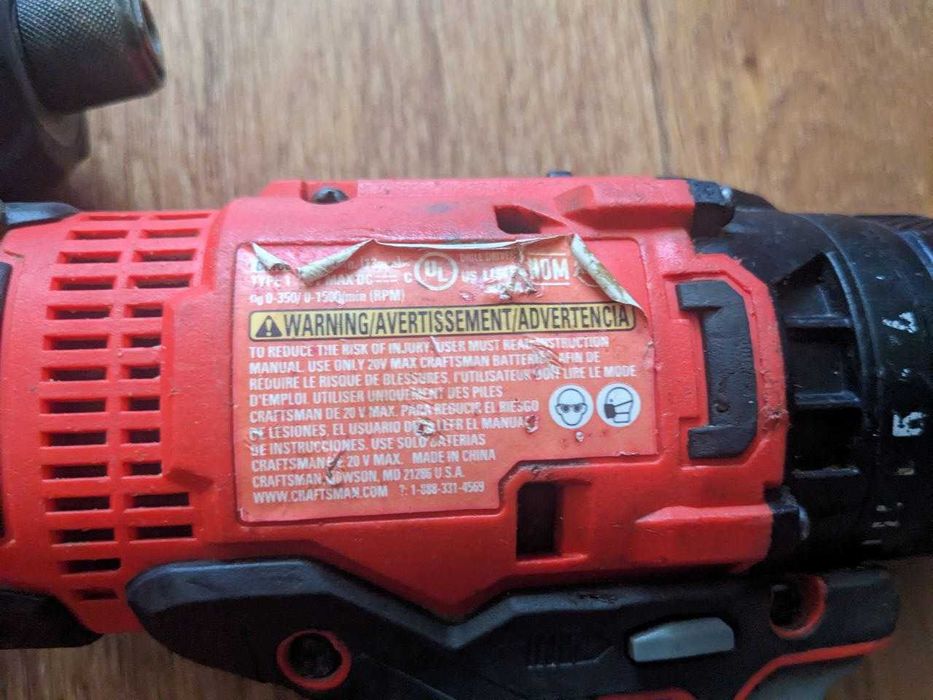 Набор шуруповертов Craftsman V20