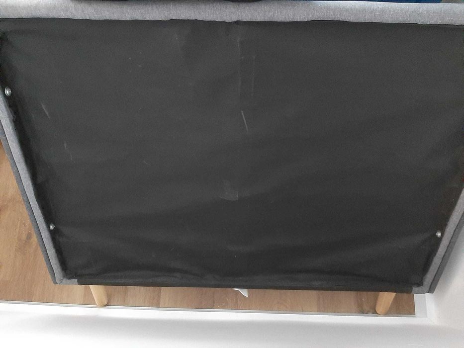 cabeceira de cama em tecido
