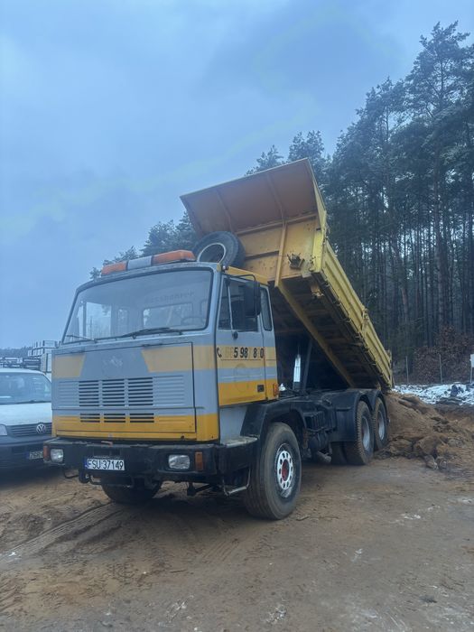 Jelcz/steyr 6x4 wywrotka man mercedes kipper