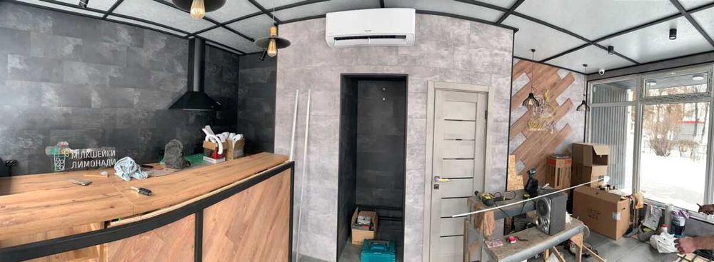 Комерційна побудова / кав’ярня з СІП панелей в Славутичі