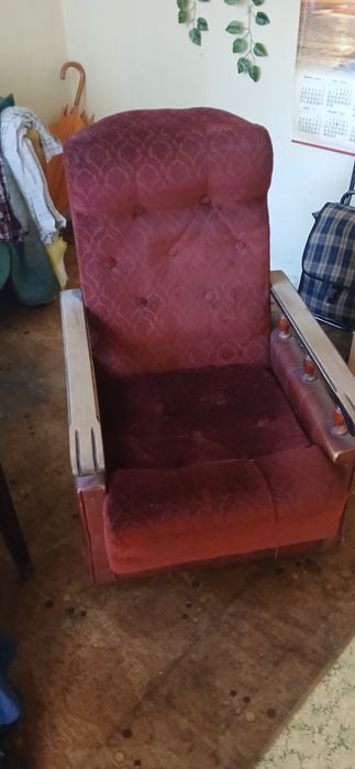 Fotel do pokoju na taras