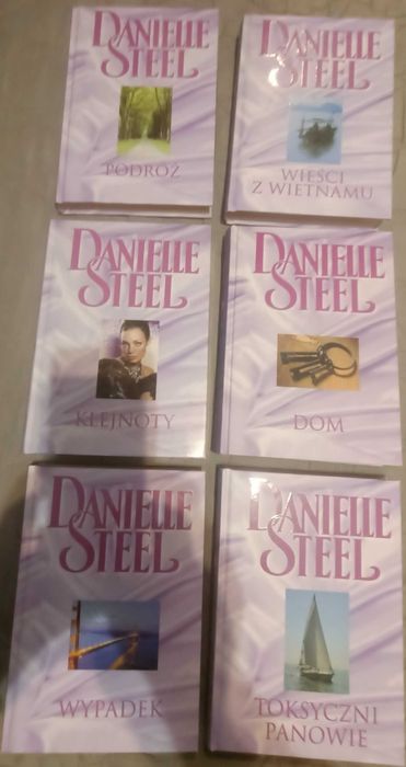 Danielle Steel - zestaw 24 książek wyd. Amber