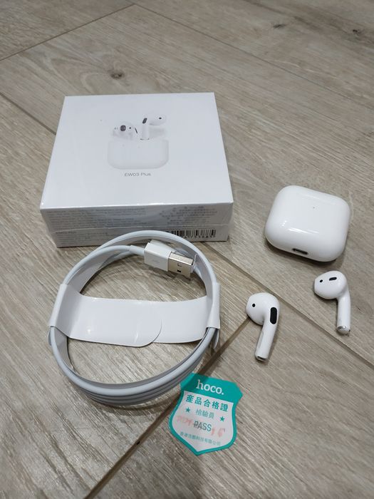 Беспроводные Bluetooth наушники Hoco EW03 Plus с кейсом для зарядки