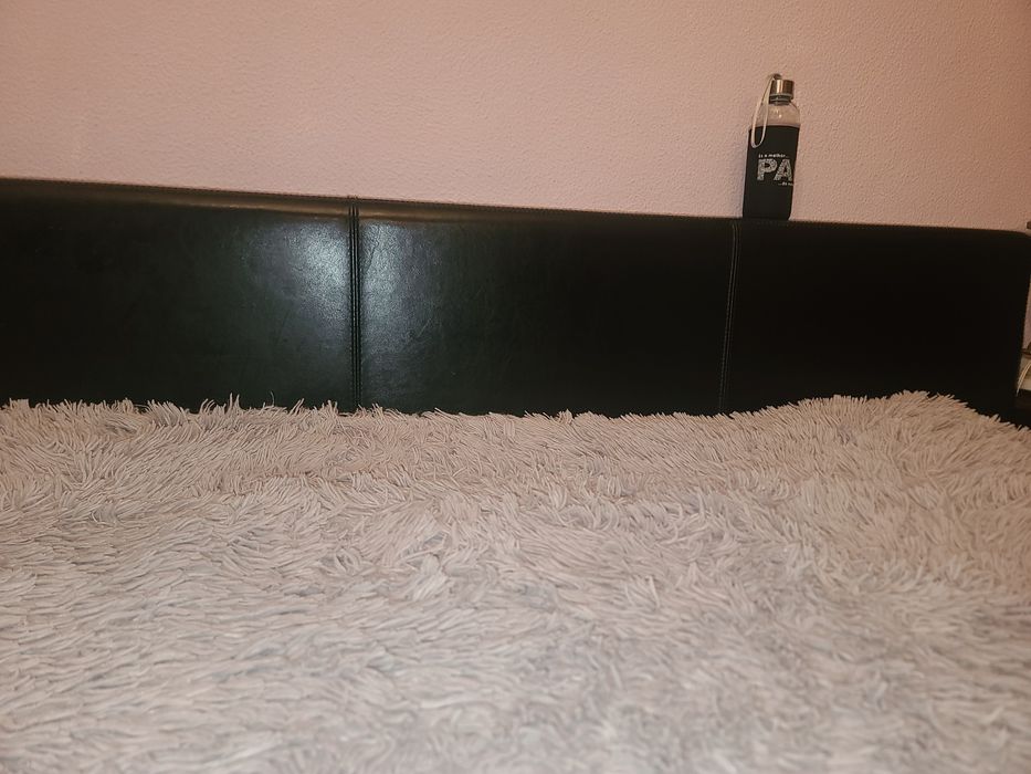 Cama casal 160×200 Preta