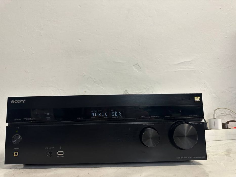 Amplituner kina domowego Sony STR-DN860 | 7.2, 150W/ch, 4K HDMI, Wi-Fi, AirPlay, Hi-Res Audio