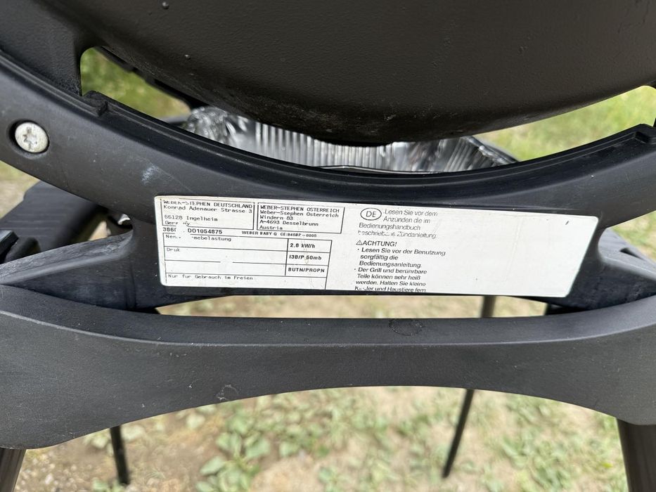 Гриль газовий Weber q100.