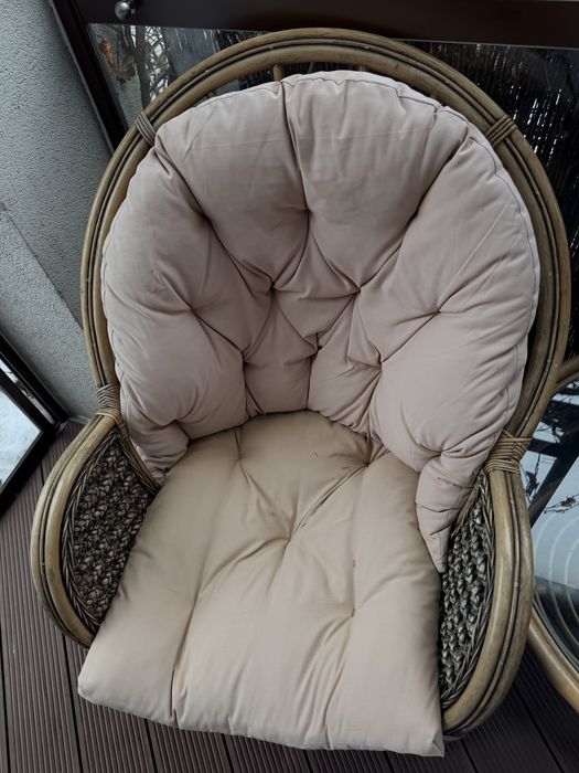 Meble ogrodowe z bambusa