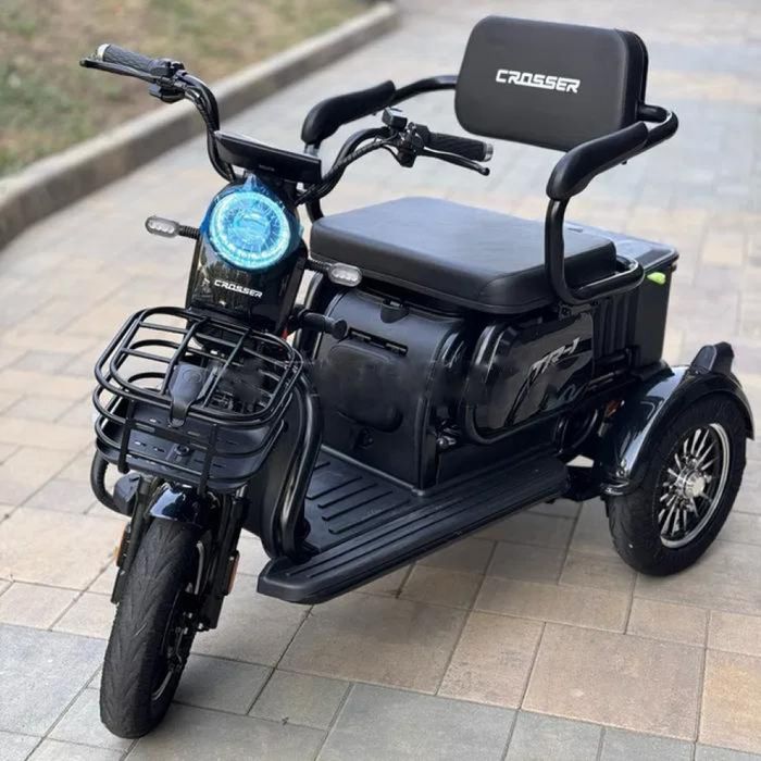 Трицикл  crosser TR1 1200 W/ електроскутер