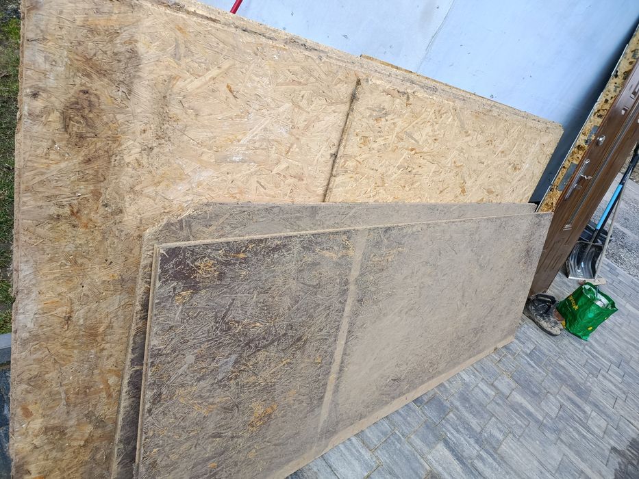 Płyty OSB z demontażu