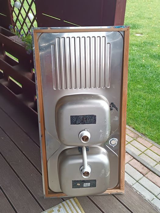 Zlewozmywak stalowy 120/60