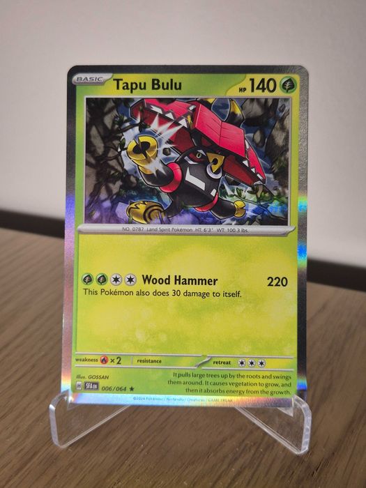 Karta Pokemon TCG: Tapu Bulu (SFA 006)