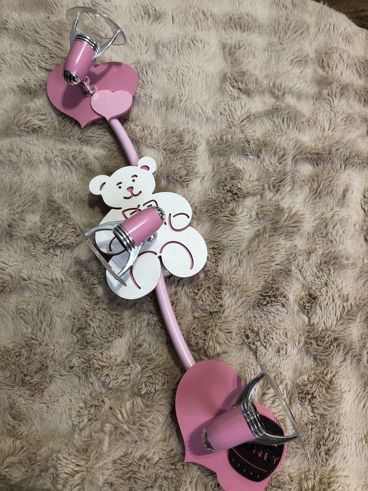 Kinkiet  żyrandol plafon oprawa oświetleniowa Nowodworski Honey 3 miś