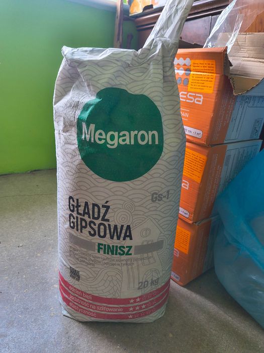 20kg Megaron Gładź gipsowa finisz