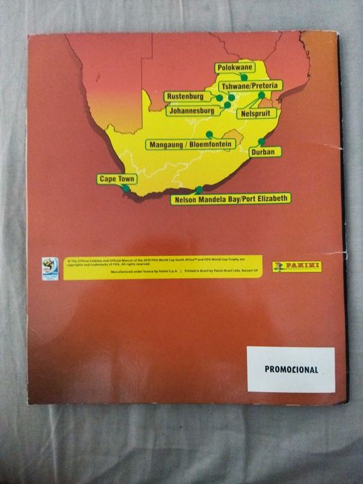 Raridade Completa: Álbum Copa do Mundo 2010 – Completo e em Bom Estado