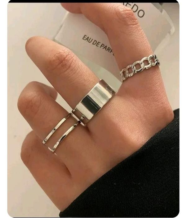 Набор 3 кольца 15.5