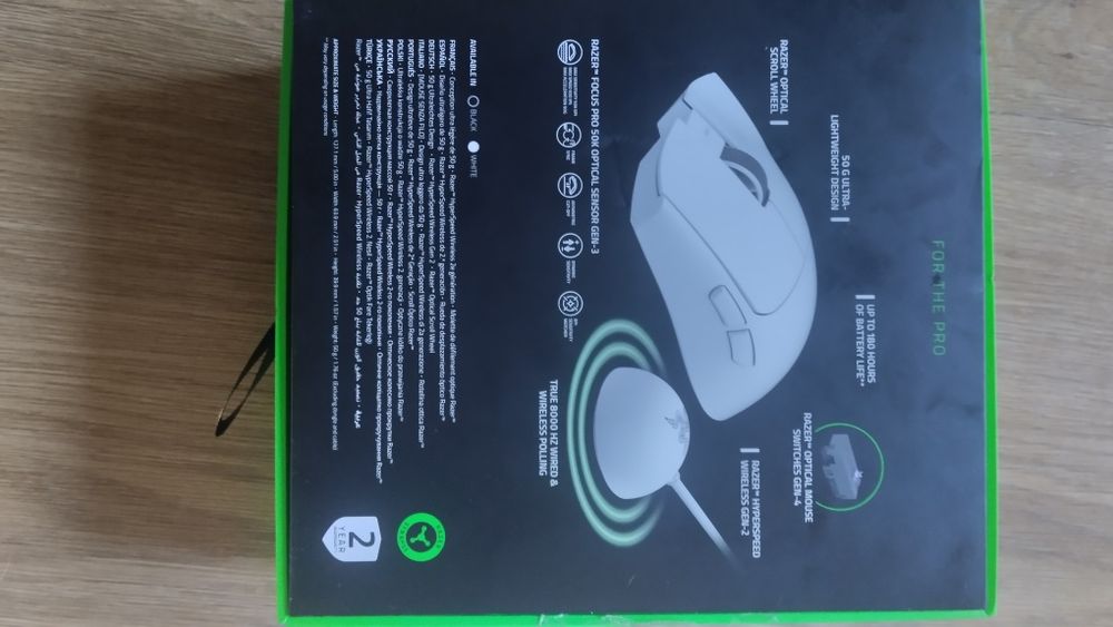 Razer Viper V4 Pro White Edition – Como Novo, Usado 4x