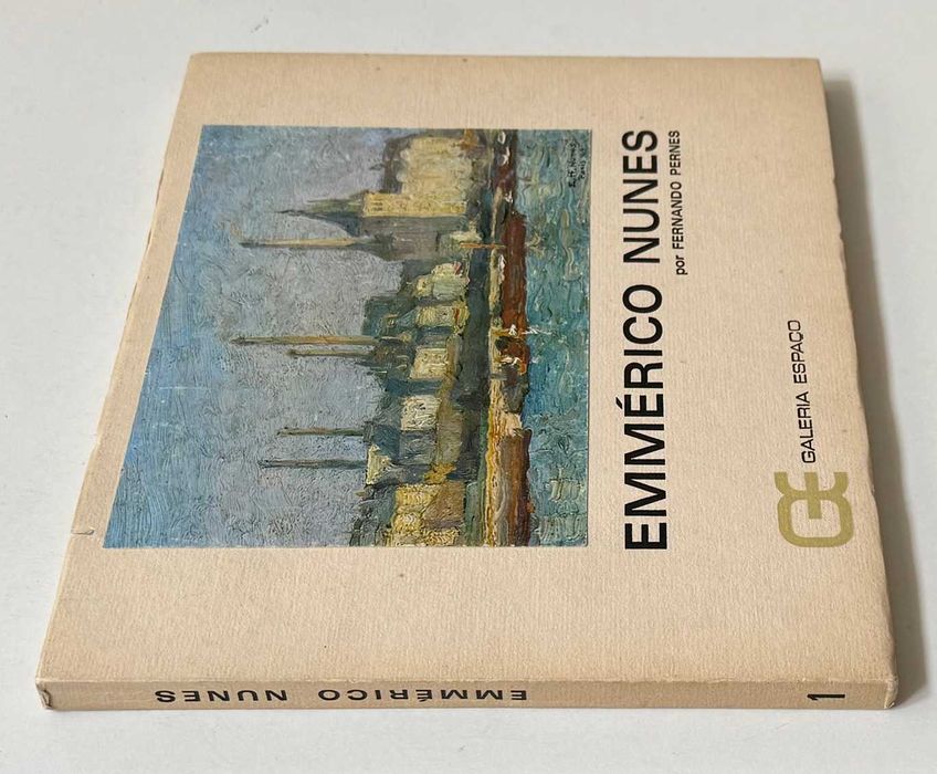 EMMÉRICO NUNES, por Fernando Pernes, Galeria Espaço, 1973. Raro!