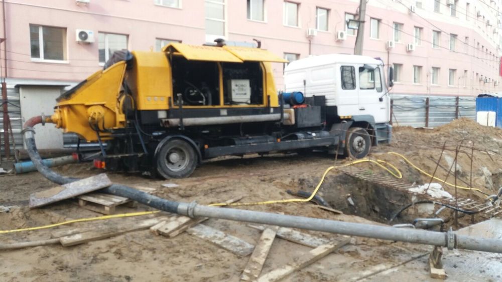 Аренда бетононасоса 40м, 37м, 28м, стационарный аренда + Бетон.
