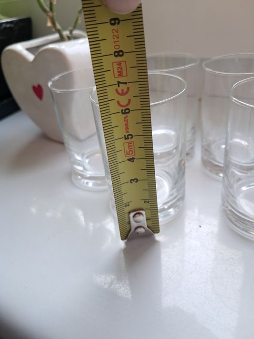 Kieliszki szklane - 6 sztuk