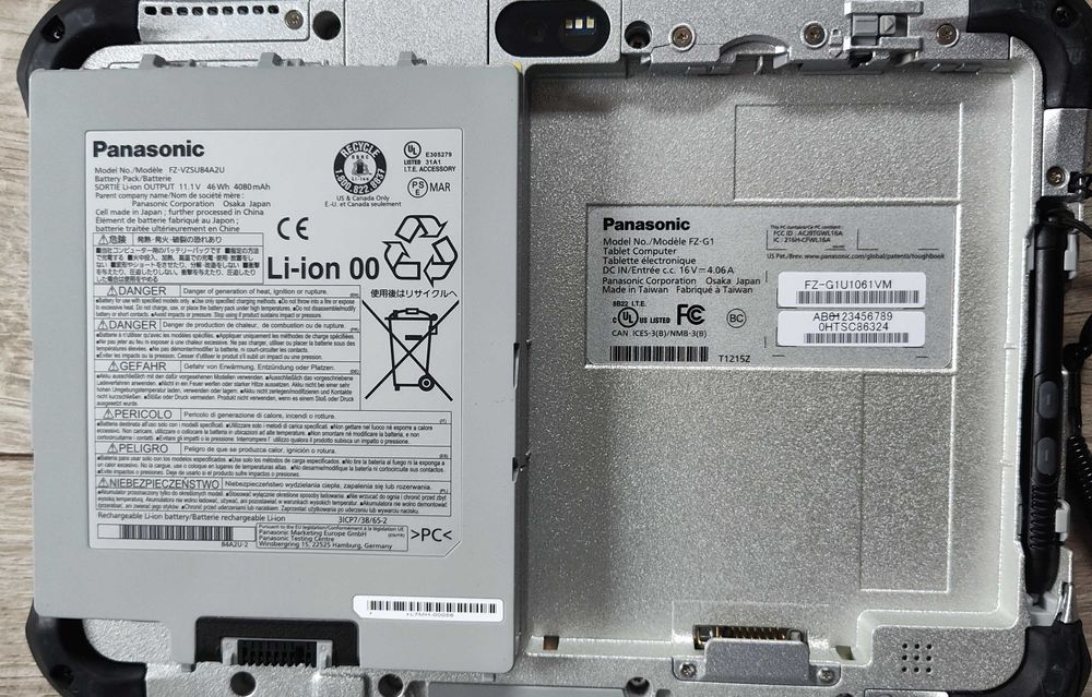 Panasonic FZ-G1 MK5 10.1" IPS FullHD Touch i5-7300u/8 GB/SSD 256 GB/4h