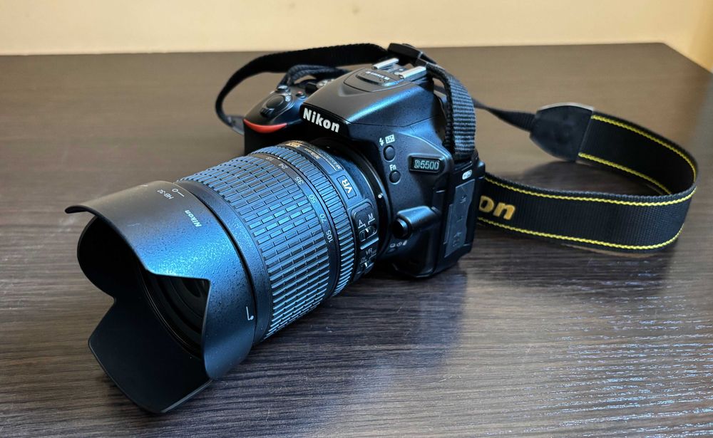 Aparat Nikon D5500 obiektyw 18-105 mm