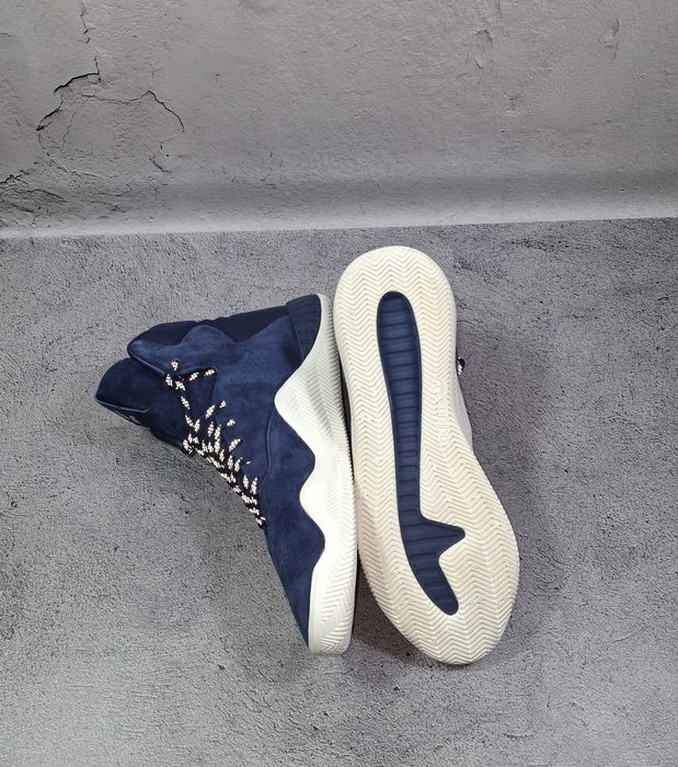 Кроссовки Adidas Tubular Instinct спортивные ботинки замшевые Hoops