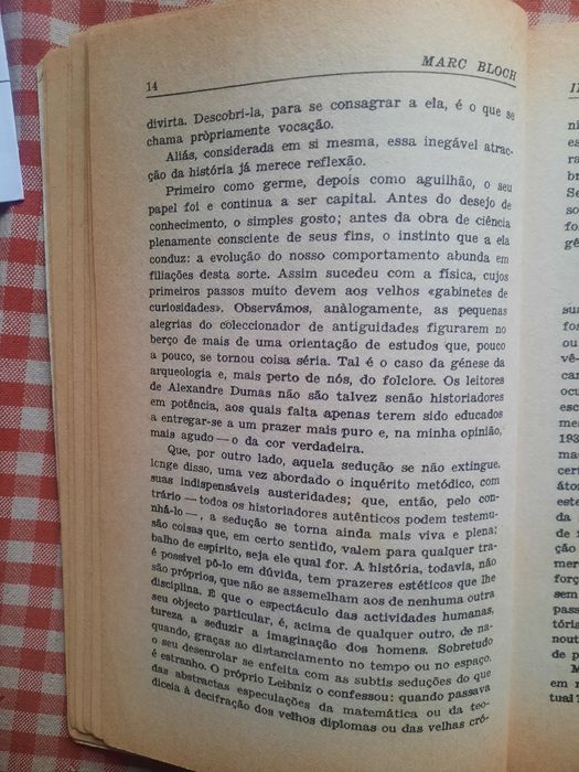 Introdução à História  Marc  Bloch