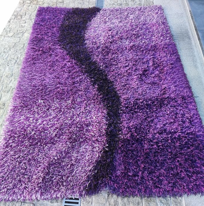 Carpete em tons rosa/fúcsia