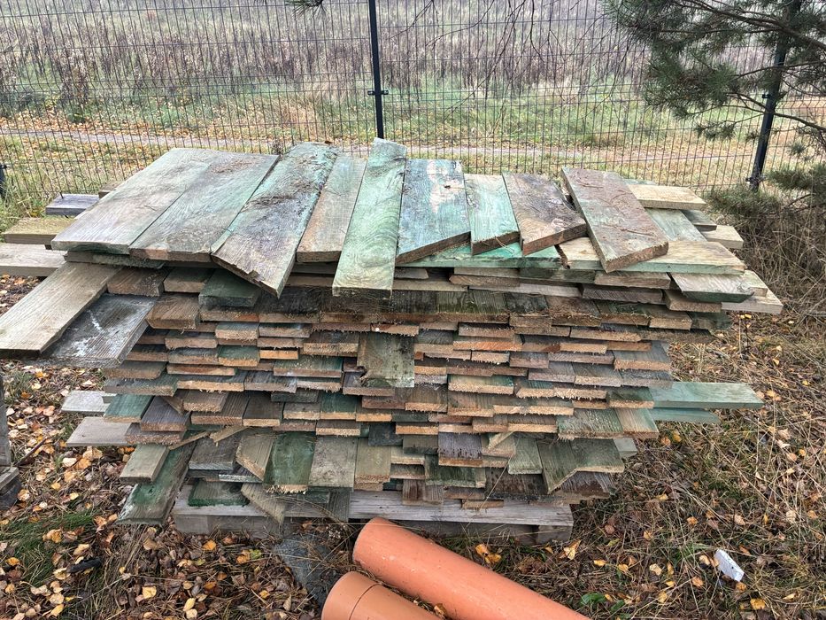 Deski szalunkowe używane