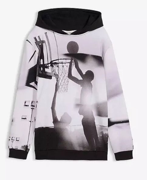 B.P.C bluza chłopięca z nadrukiem i z kapturem 176/182.